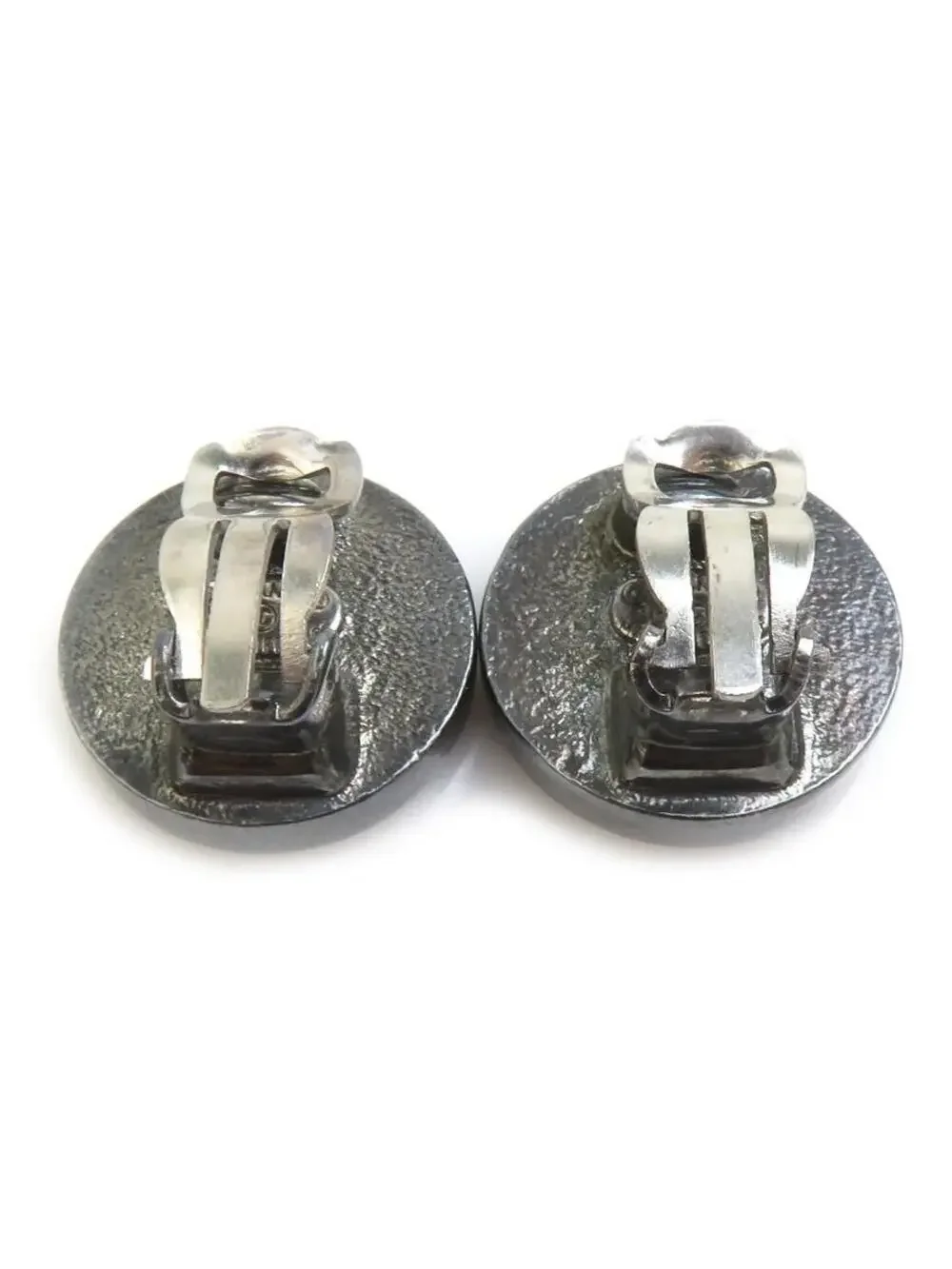 Auth Chanel Vintage Cc Logo Earrings #293904C28B
